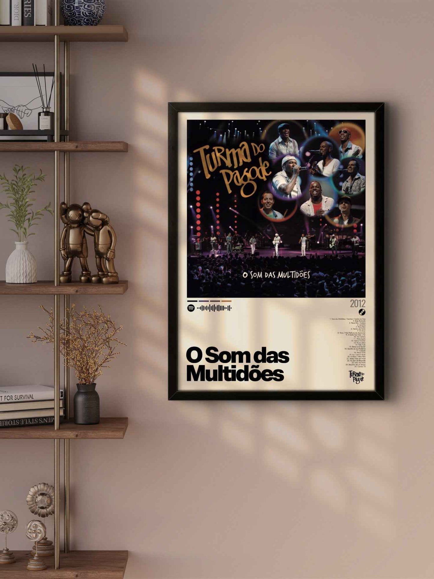 Quadro: O Som das Multidões (2012) por Turma do Pagode