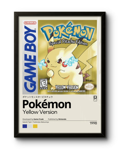 Quadro: Pokémon Yellow (1998)