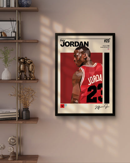 Quadro: Michael Jordan / Chicago Bulls (NBA) v2