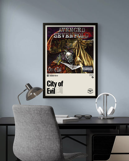 Quadro: City of Evil (2005) by Avenged Sevenfold