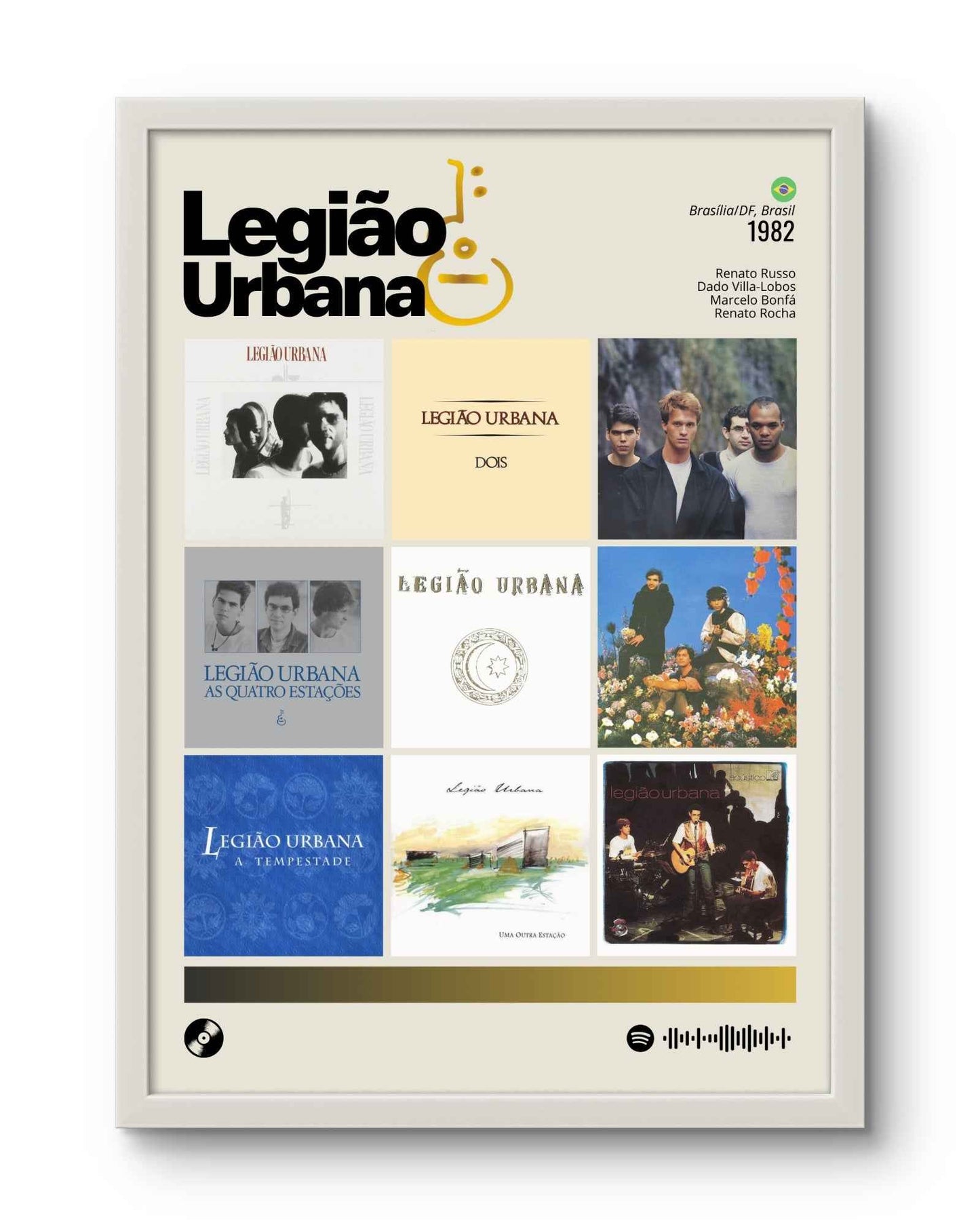 Quadro: Gilberto Gil / Discografia (1942)