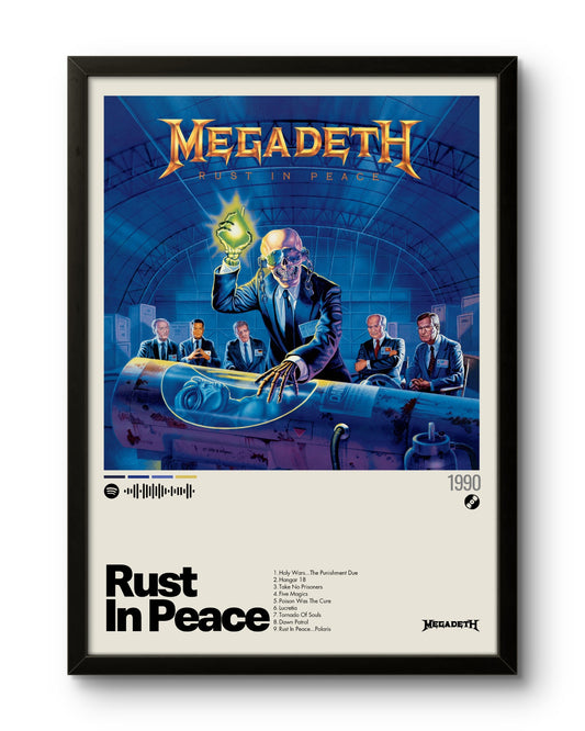 Quadro: Rust in Peace (1990) by Megadeth