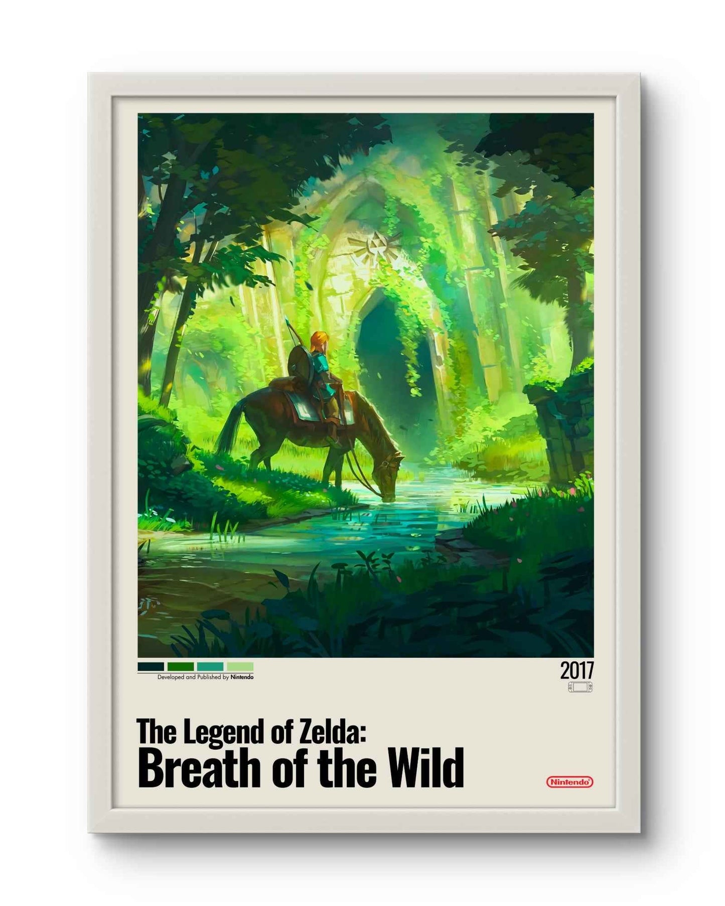 Quadro: The Legend of Zelda: Breath of the Wild (2017) v3