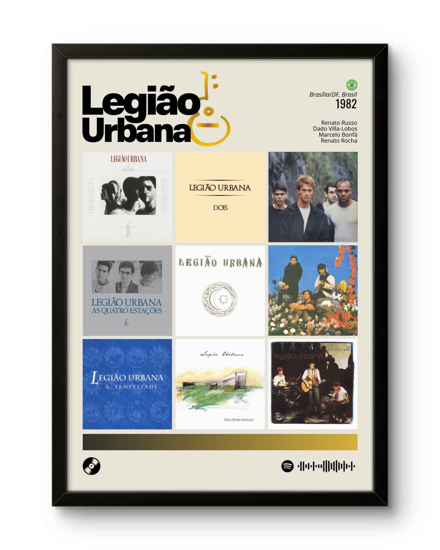 Quadro: Gilberto Gil / Discografia (1942)