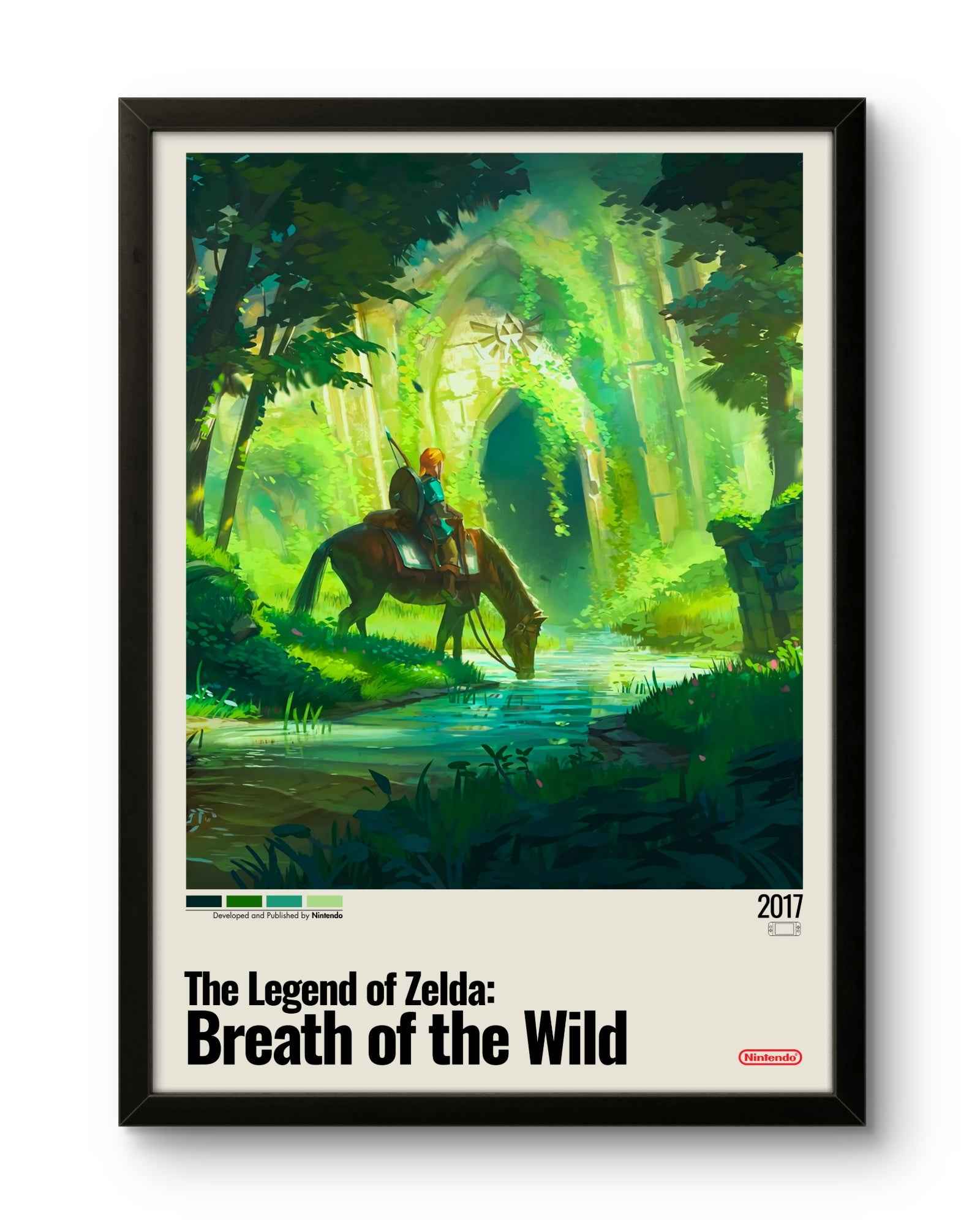 Quadro: The Legend of Zelda: Breath of the Wild (2017) v3