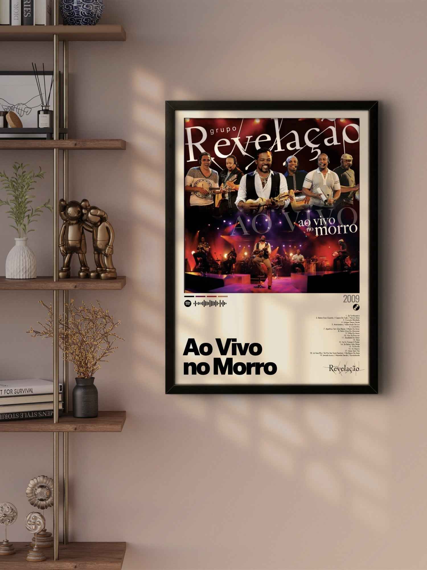 Quadro: Ao Vivo no Morro (2009) por Grupo Revelação