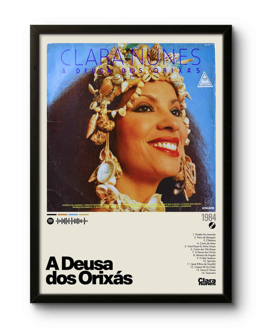 Quadro: A Deusa dos Orixás (1984) por Clara Nunes