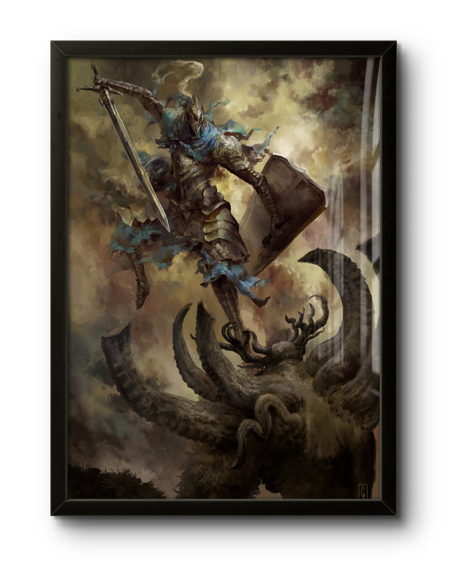 Quadro: Artorias / Full Canvas (Dark Souls)