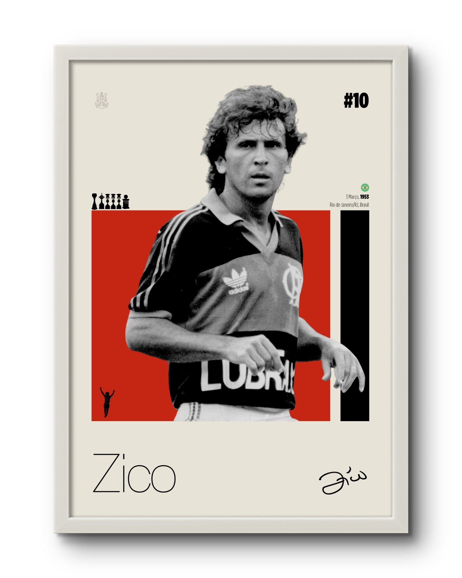 Quadro: Zico (CRF)
