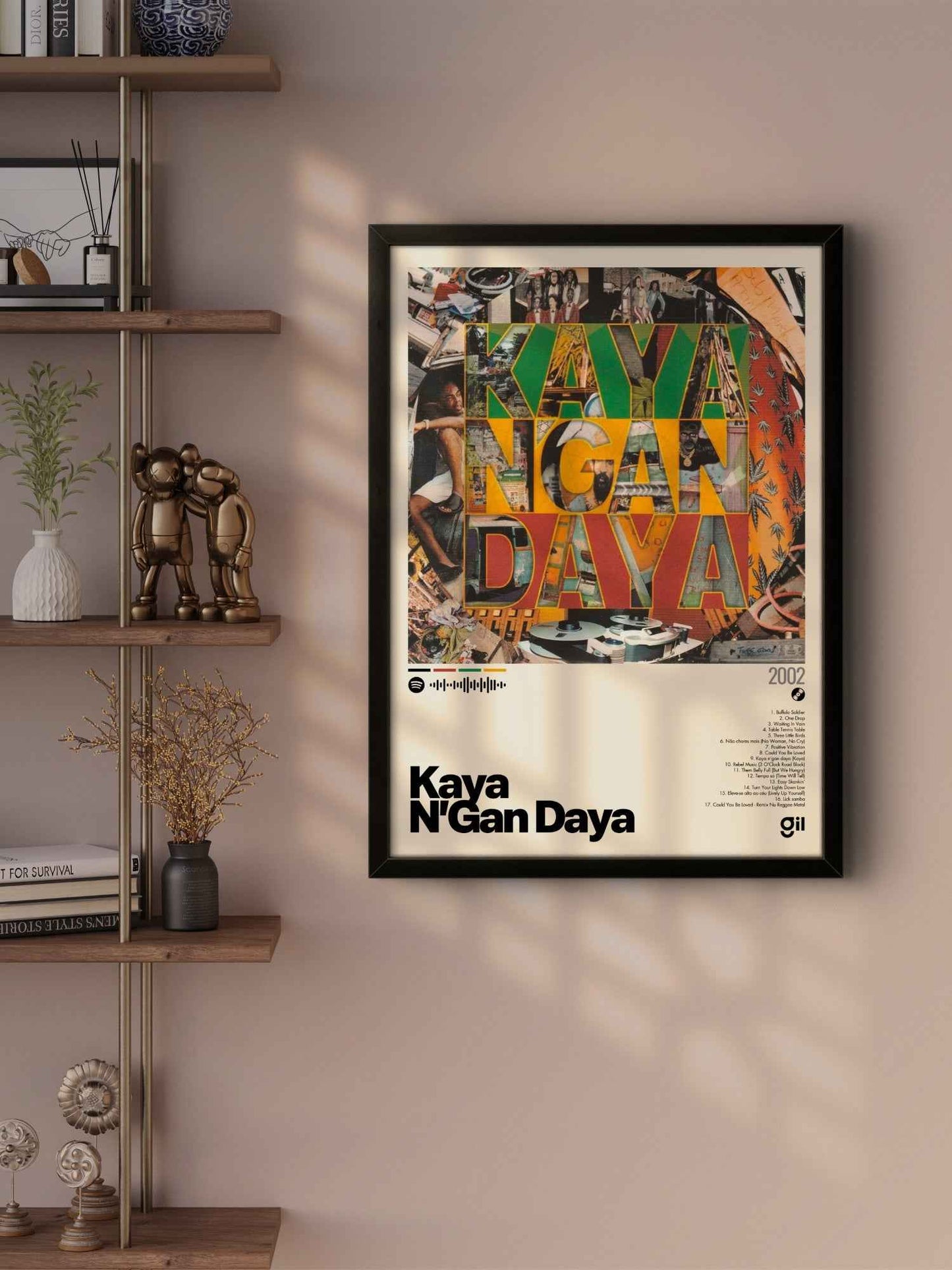 Quadro: Kaya N'Gan Daya (2002) por Gilberto Gil