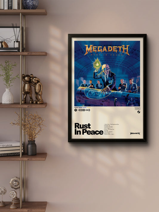 Quadro: Rust in Peace (1990) by Megadeth