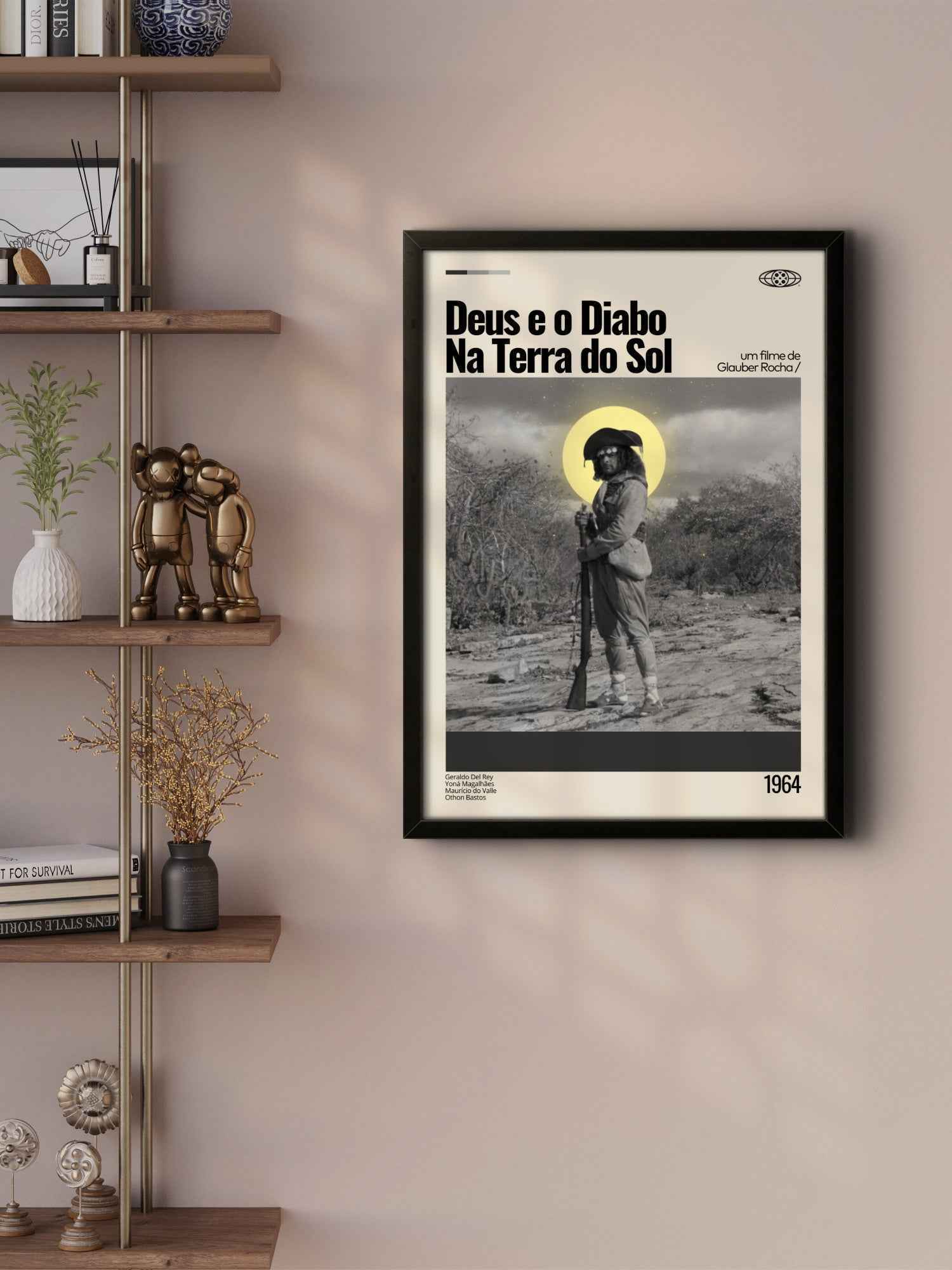 Quadro: Deus e o Diabo Na Terra do Sol (1964) v2