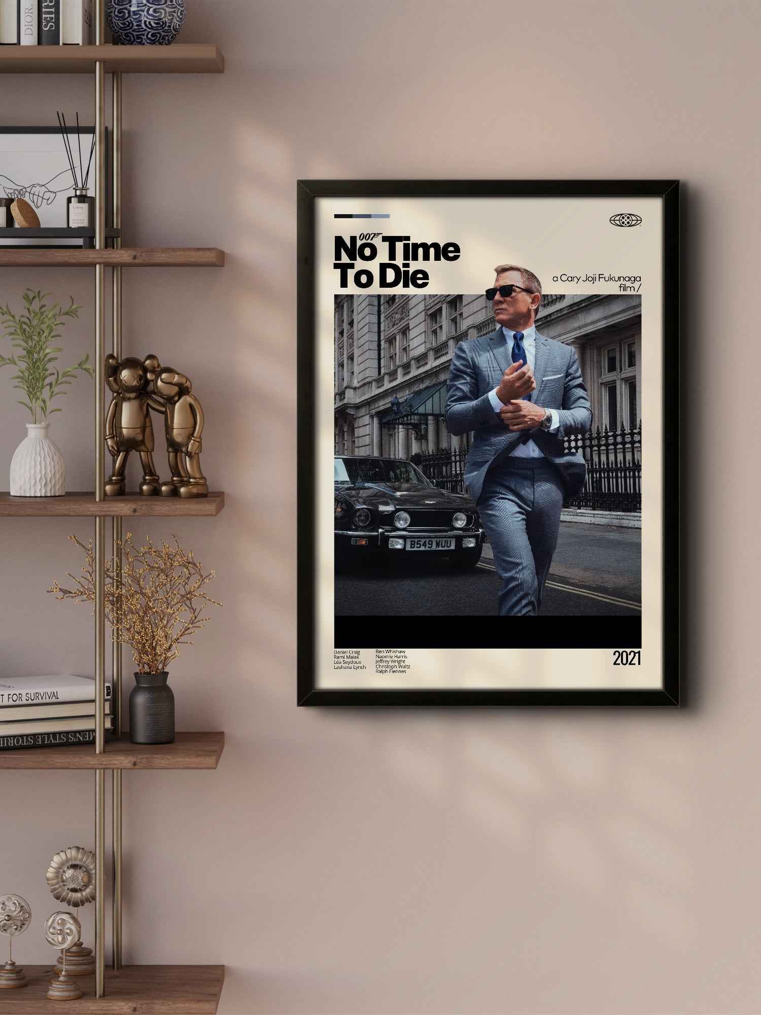 Quadro: 007 - Sem Tempo Para Morrer (2021) - Quadraê