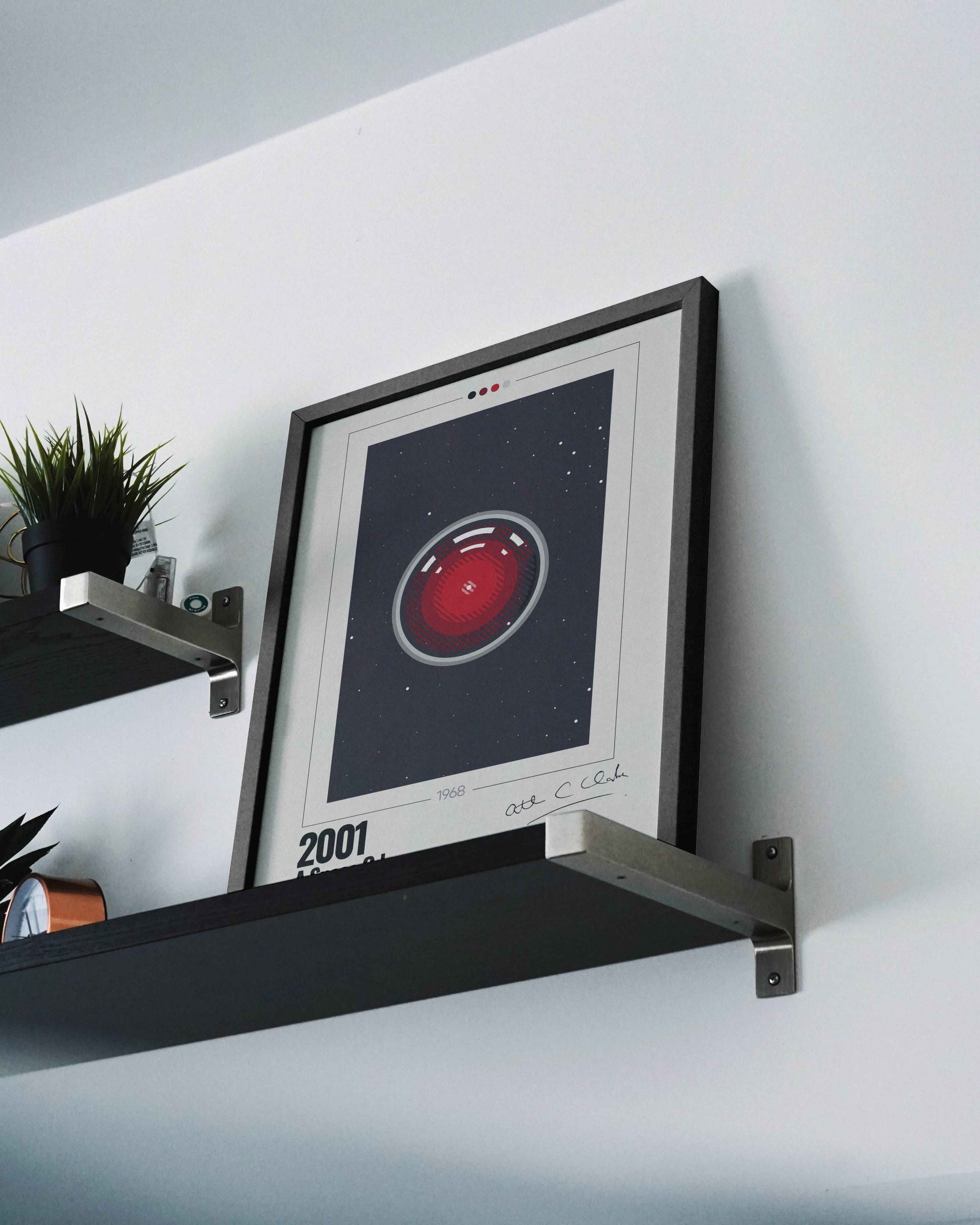 Quadro: 2001: Uma Odisseia no Espaço (1968) v2 by Arthur C. Clarke