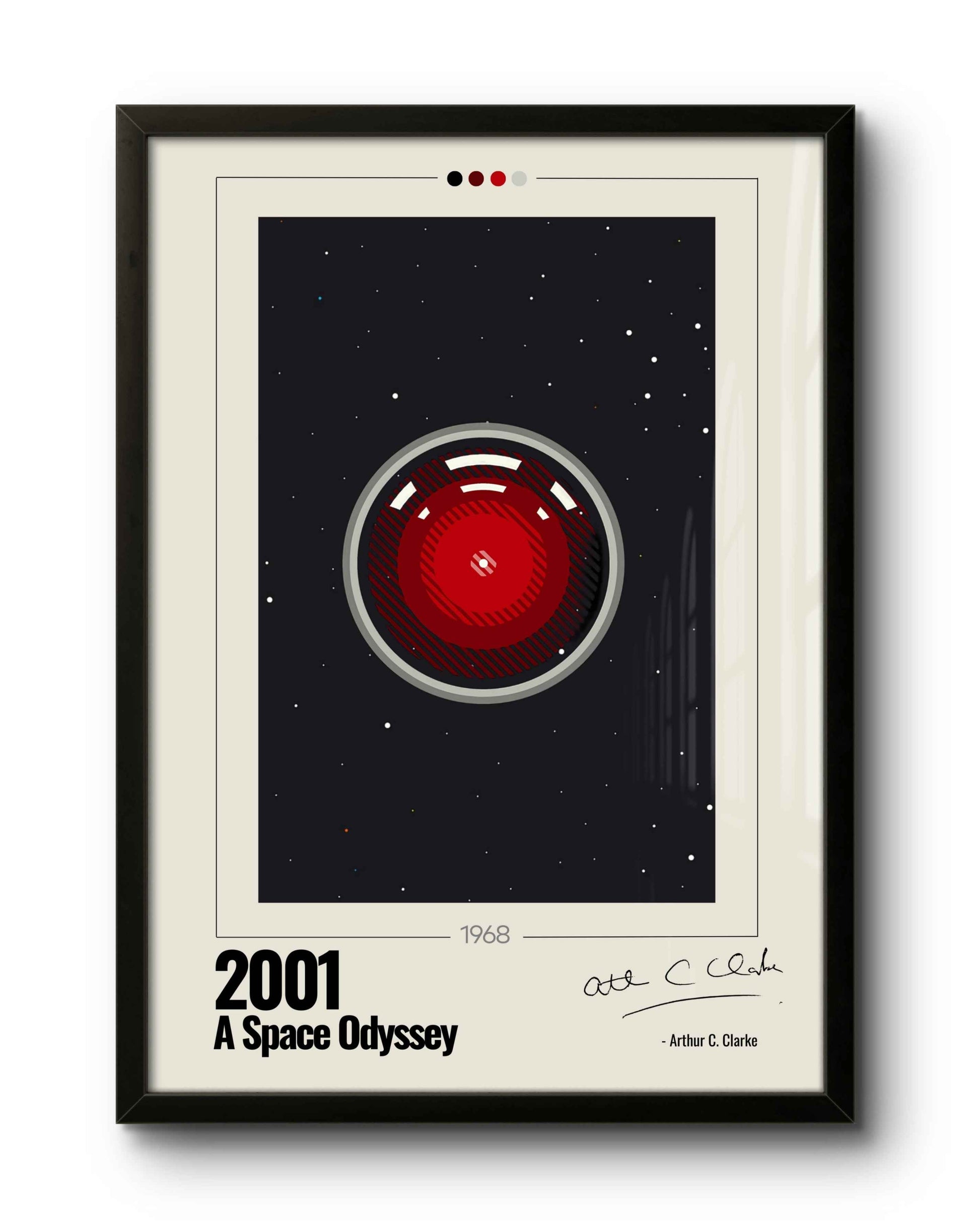 Quadro: 2001: Uma Odisseia no Espaço (1968) v2 by Arthur C. Clarke