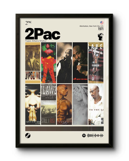 Quadro: 2Pac / Discografia (1971)