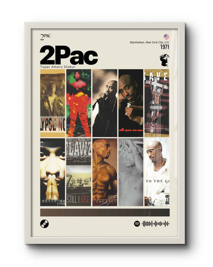 Quadro: 2Pac / Discografia (1971)