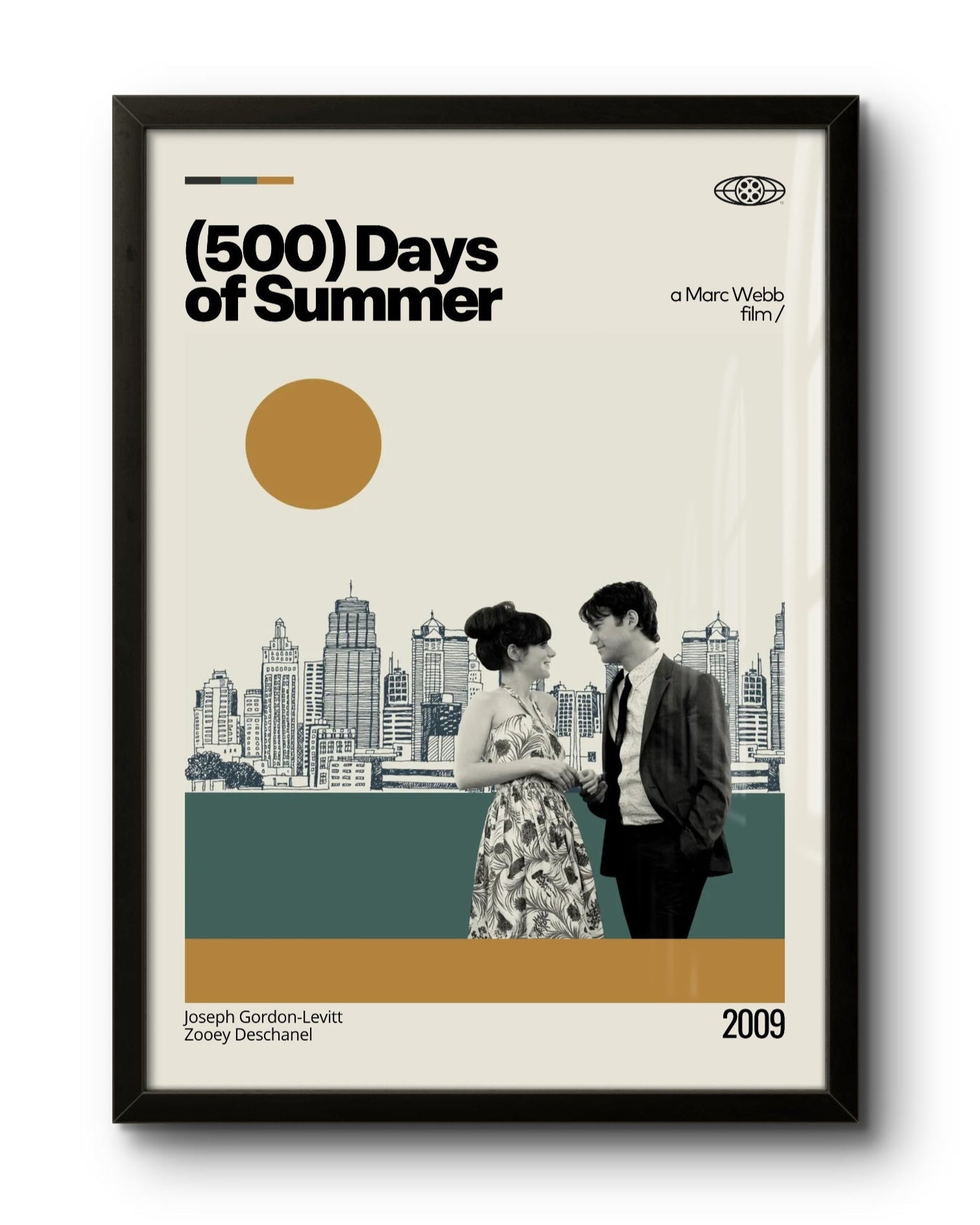 Quadro: (500) Dias Com Ela (2009) - Quadraê