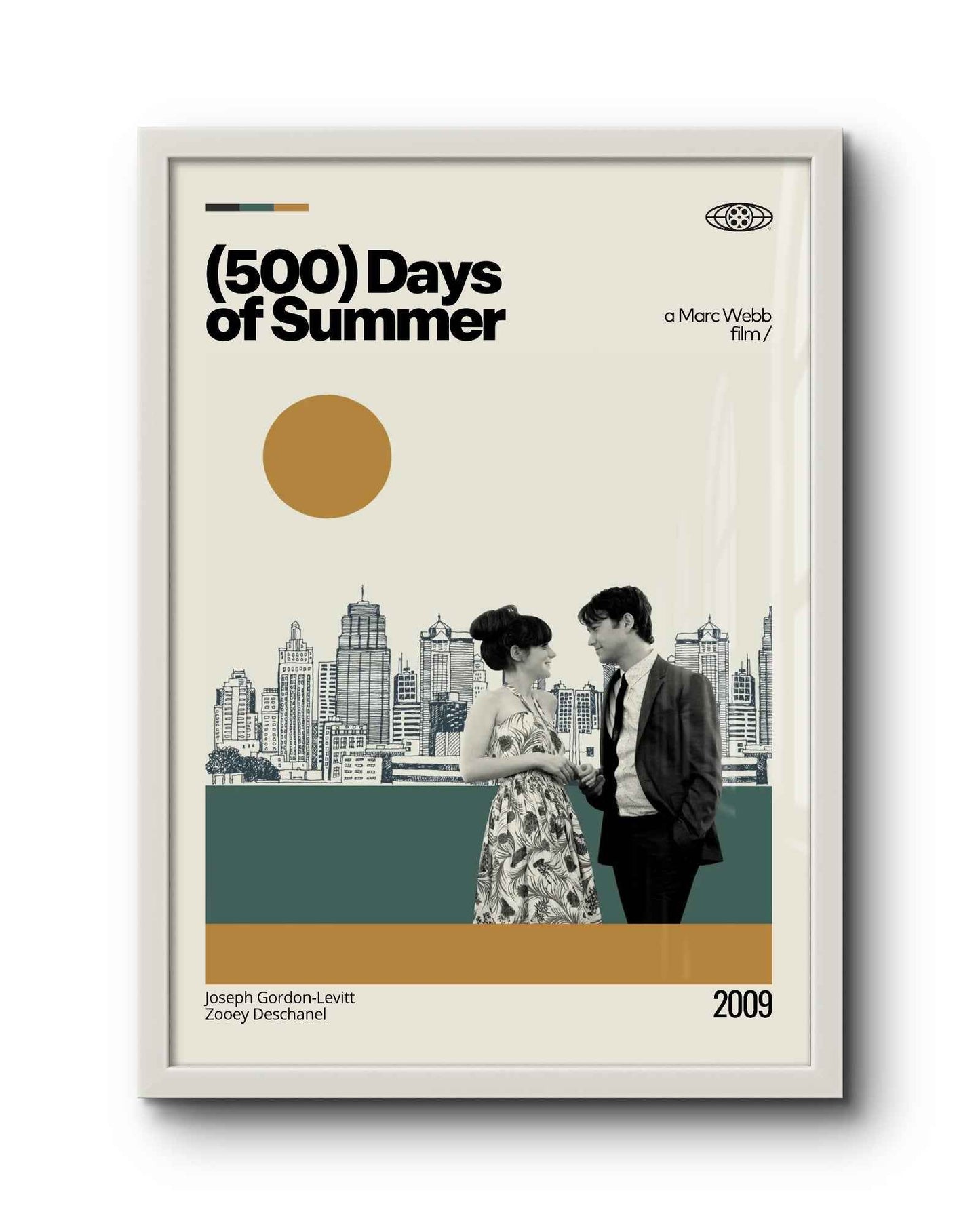 Quadro: (500) Dias Com Ela (2009)