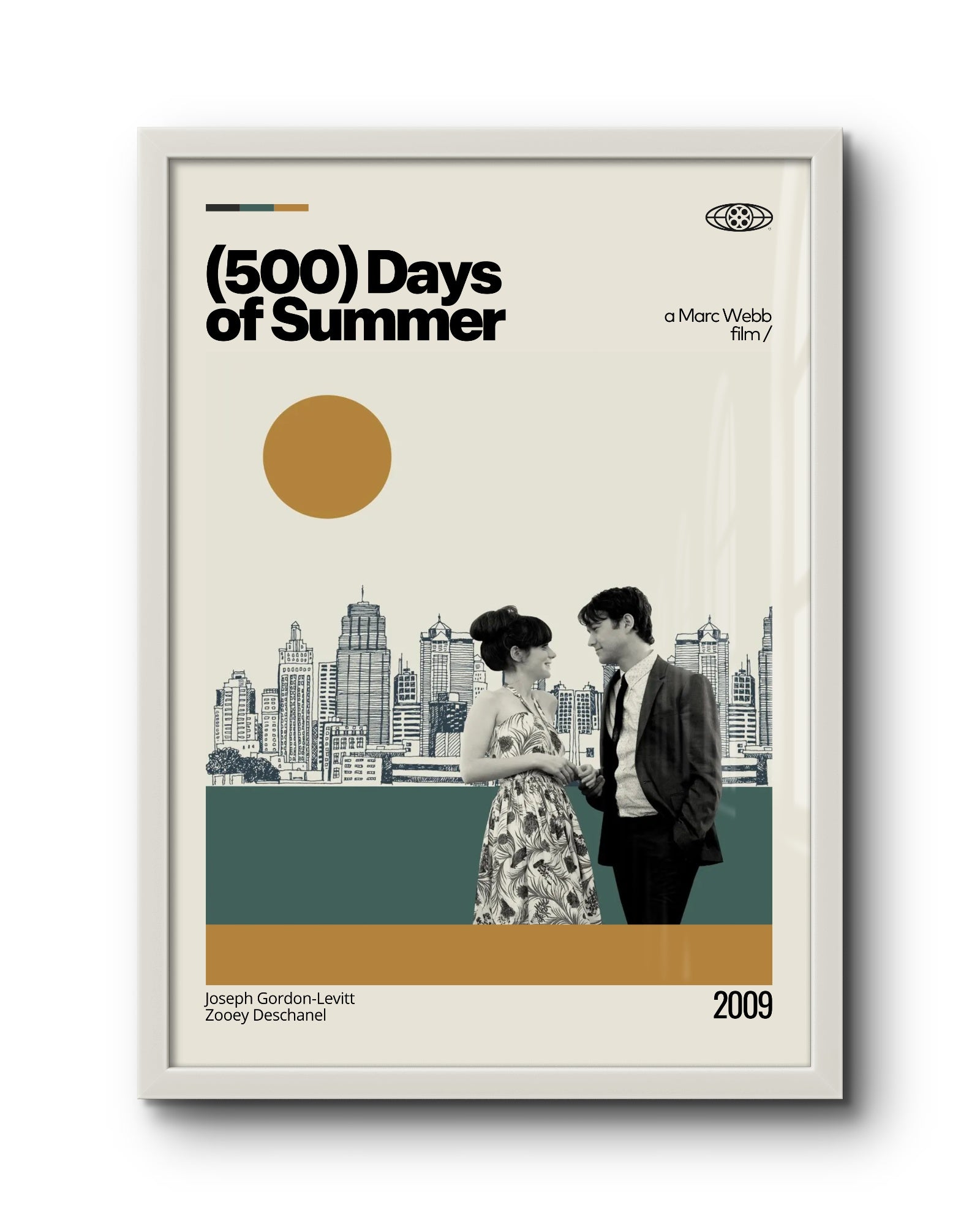 Quadro: (500) Dias Com Ela (2009) - Quadraê