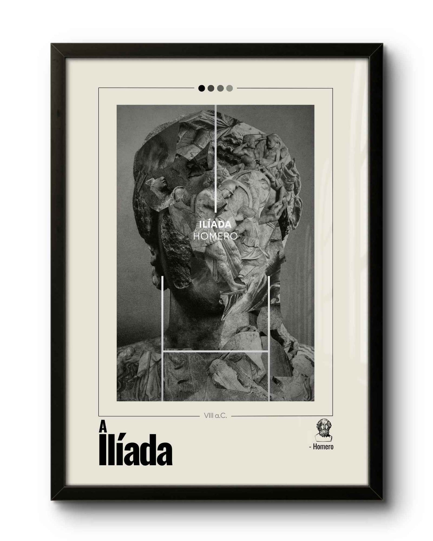 Quadro: A Ilíada (VIII a.C.) by Homero