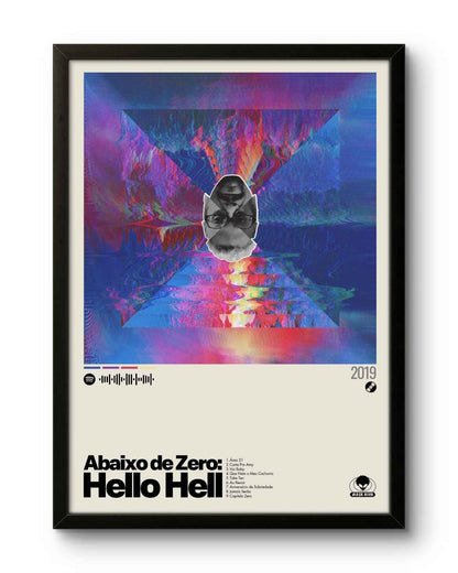 Quadro: Abaixo de Zero: Hello Hell (2019) por Black Alien - Quadraê