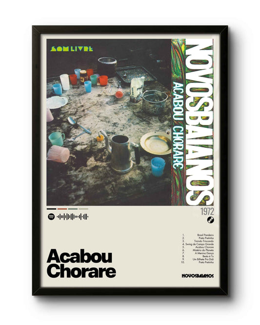 Quadro: Acabou Chorare (1972) por Novos Baianos