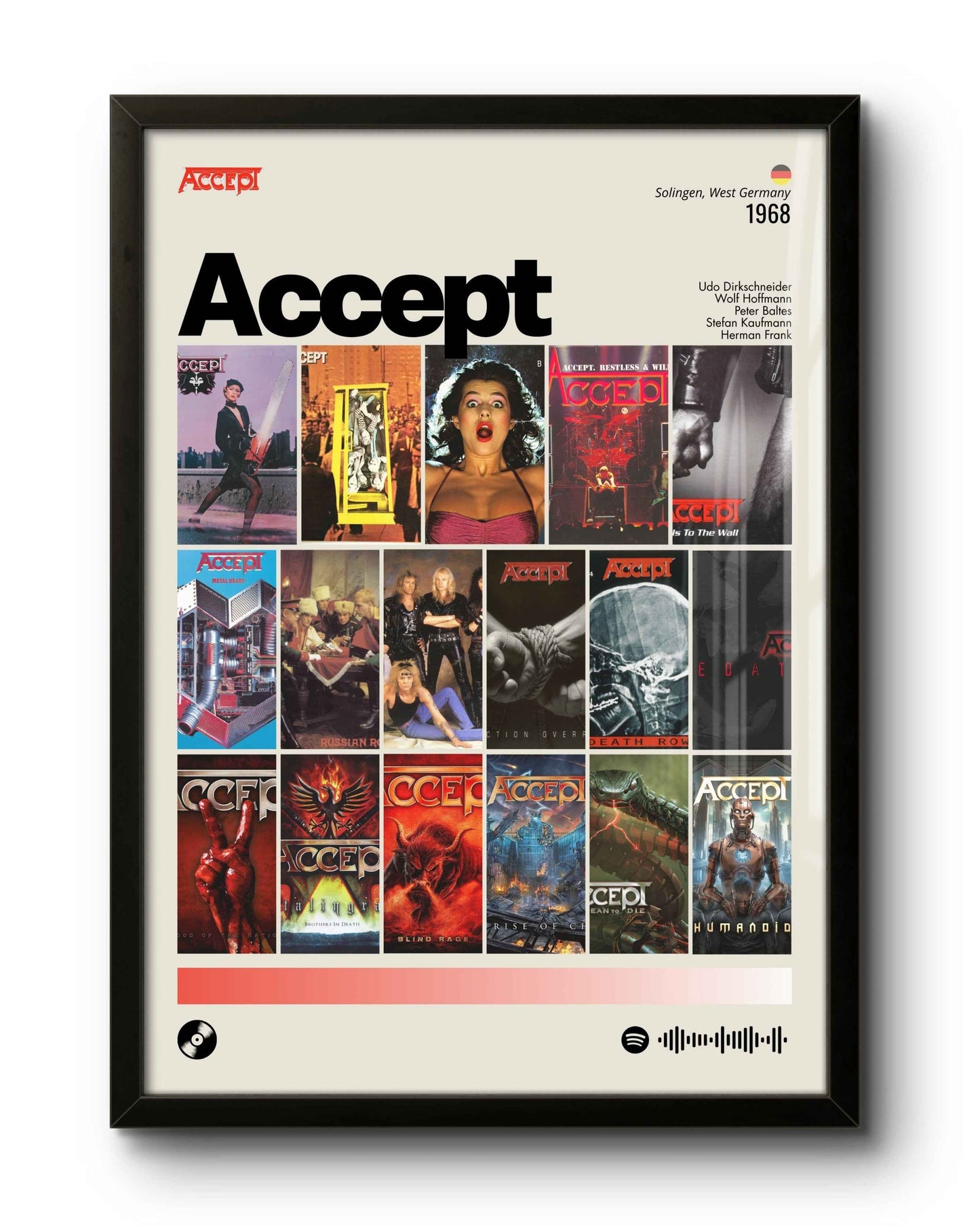 Quadro: Accept / Discografia (1968)