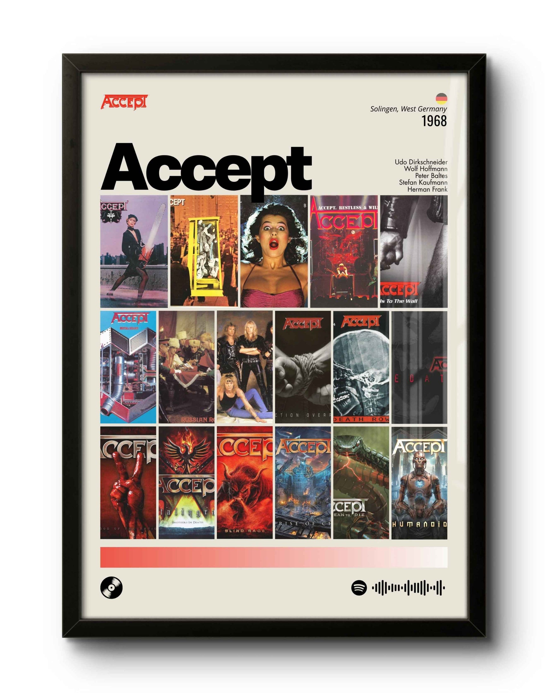 Quadro: Accept / Discografia (1968)