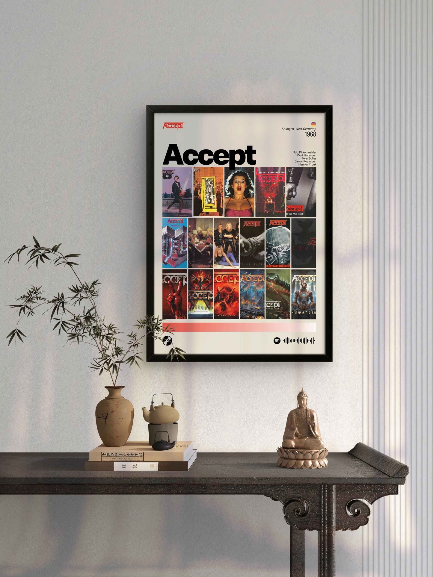 Quadro: Accept / Discografia (1968)