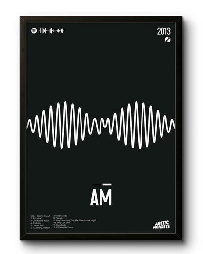 Quadro: AM (2013) by Arctic Monkeys / Full Canvas