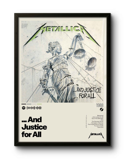 Quadro: ...And Justice for All (1988) by Metallica