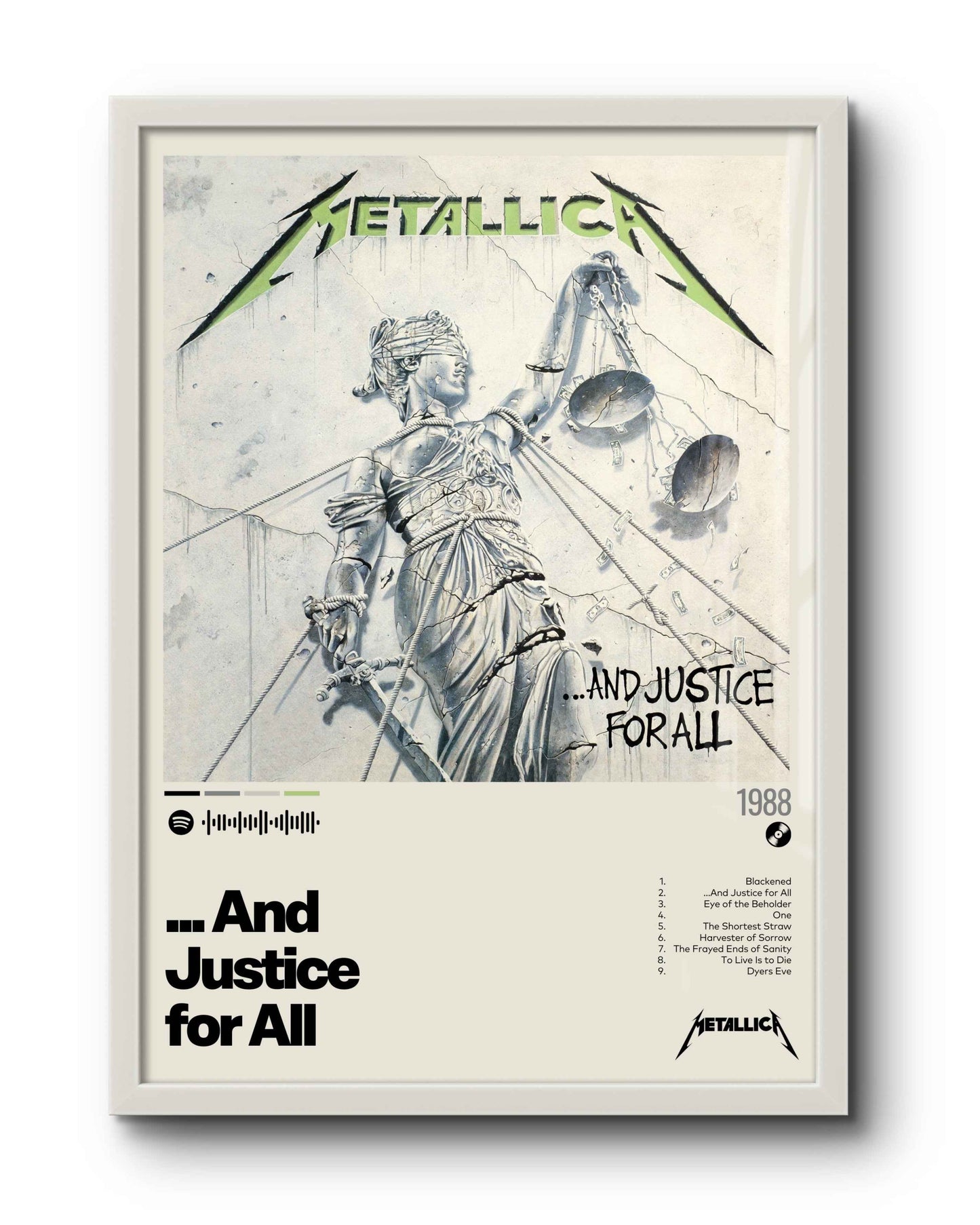 Quadro: ...And Justice for All (1988) by Metallica