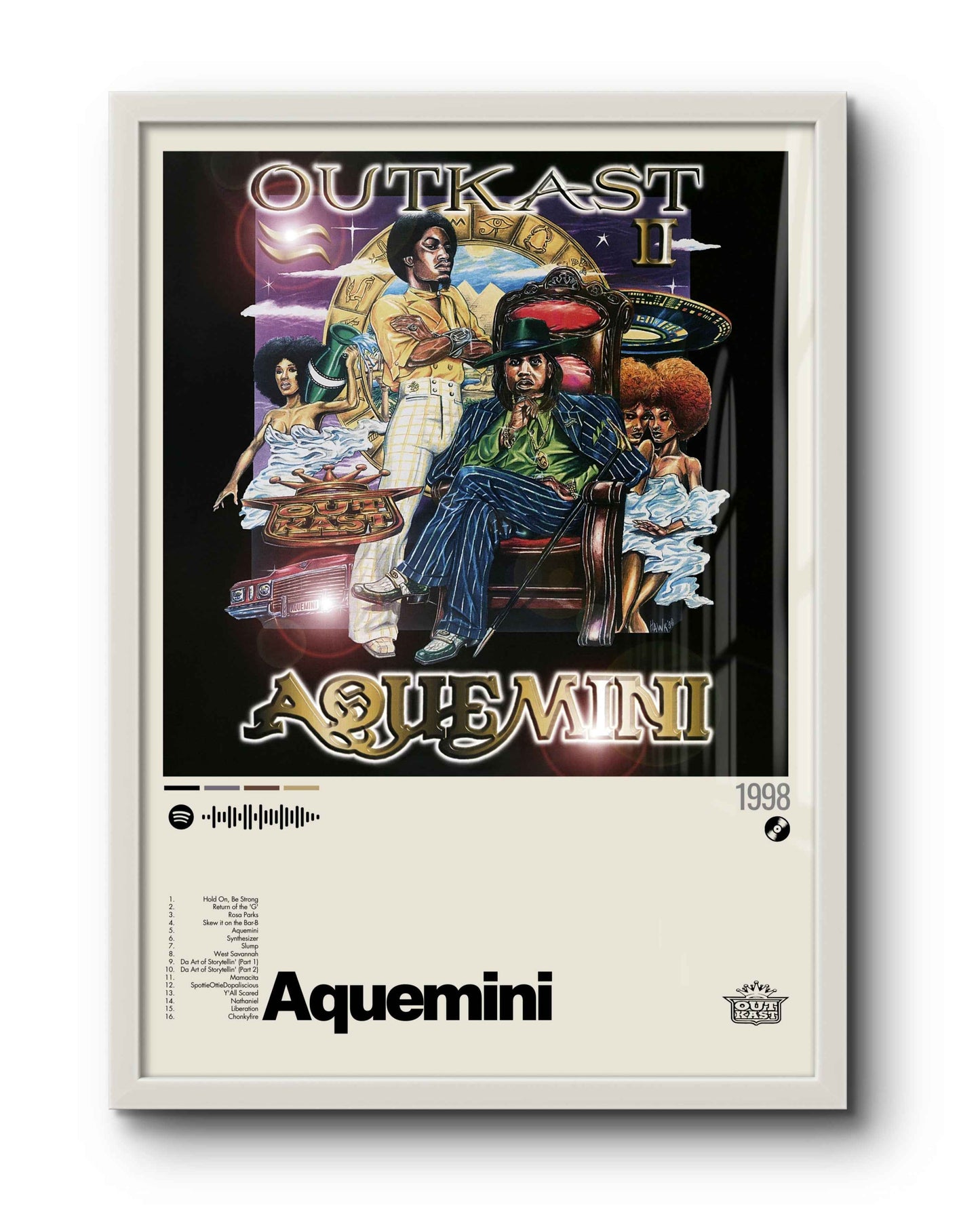 Quadro: Aquemini (1998) by OutKast