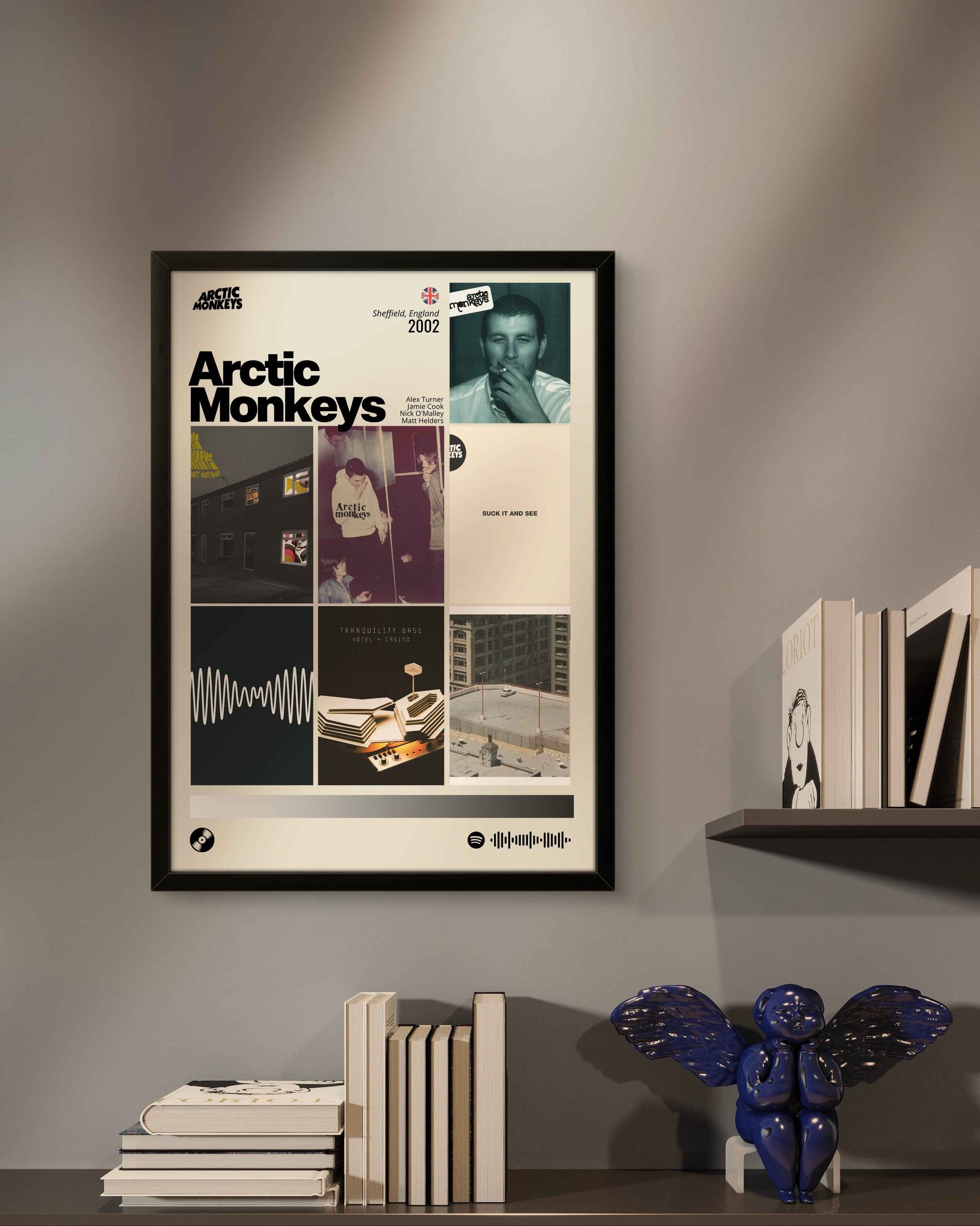 Quadro: Arctic Monkeys / Discografia (2002)