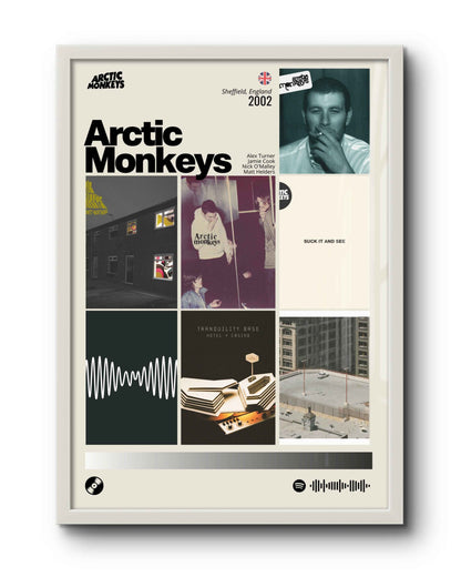 Quadro: Arctic Monkeys / Discografia (2002)
