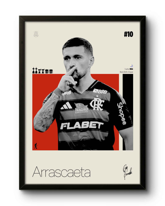 Quadro: Arrascaeta (CRF)