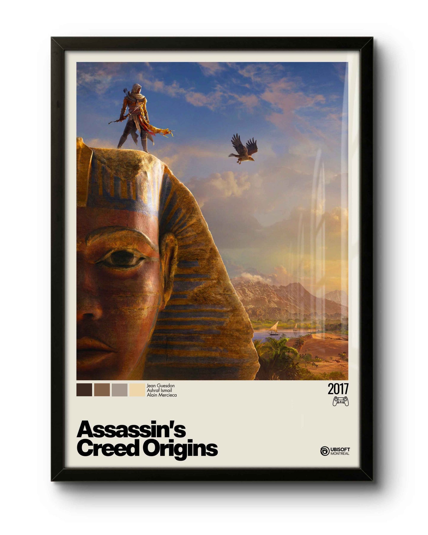 Quadro: Assassin's Creed Origins (2017) - Quadraê
