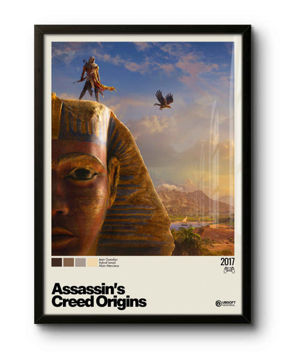 Quadro: Assassin's Creed Origins (2017) - Quadraê