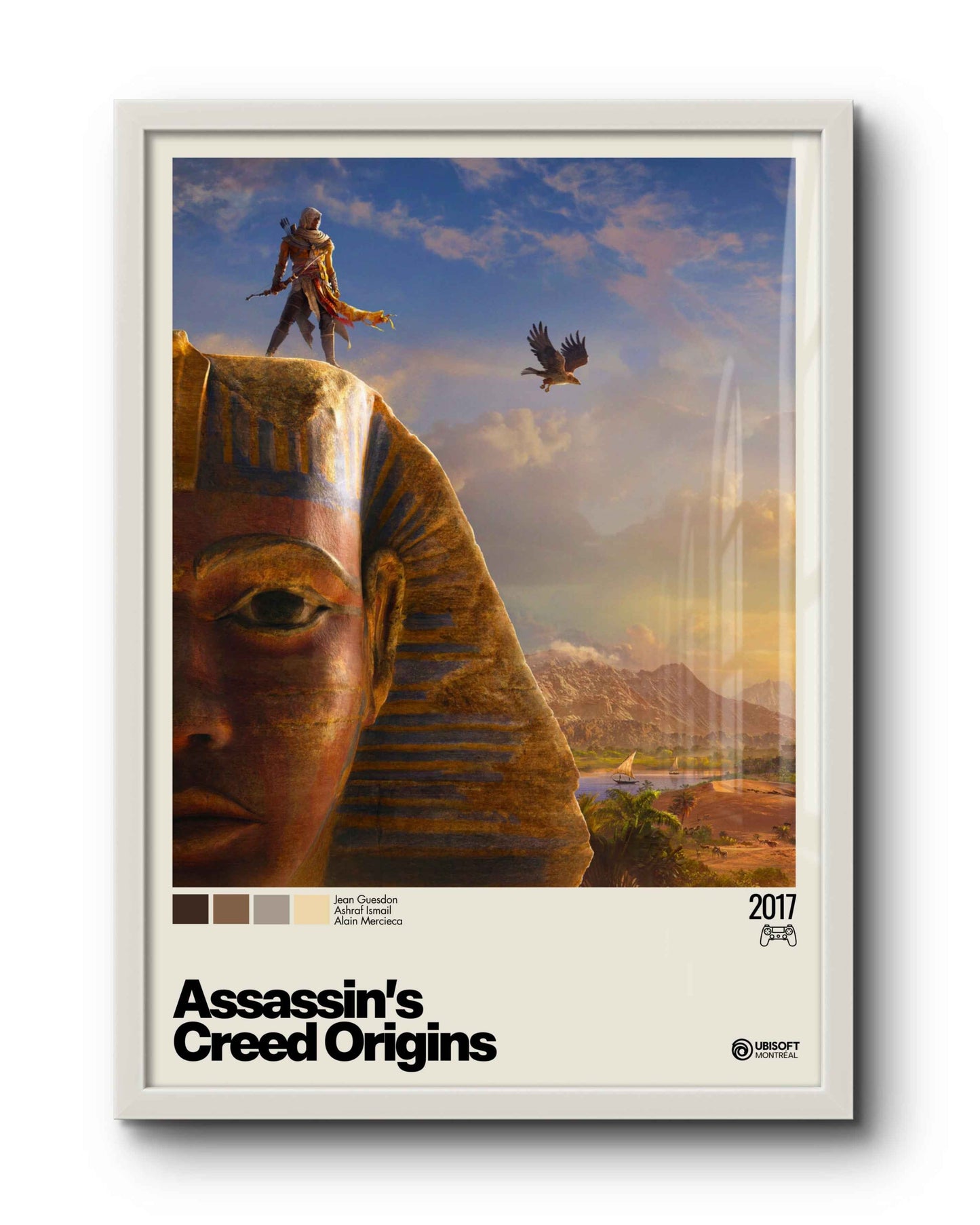 Quadro: Assassin's Creed Origins (2017) - Quadraê