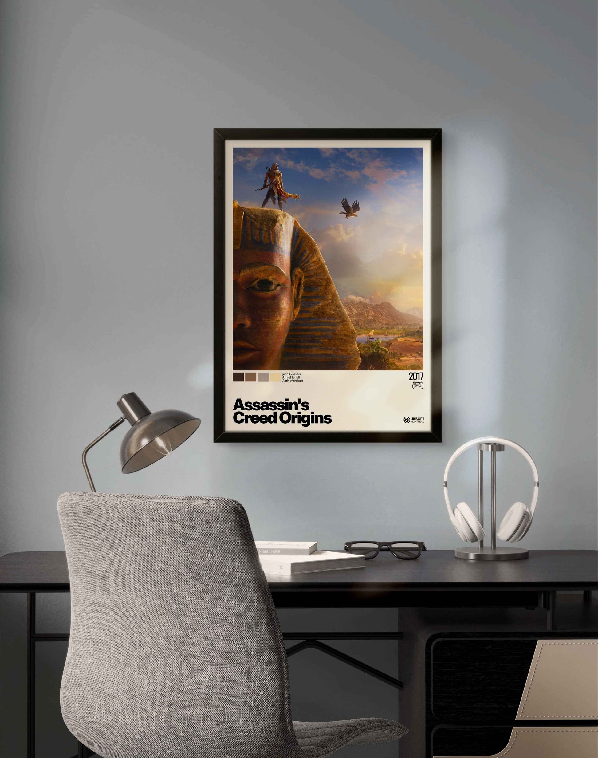 Quadro: Assassin's Creed Origins (2017) - Quadraê