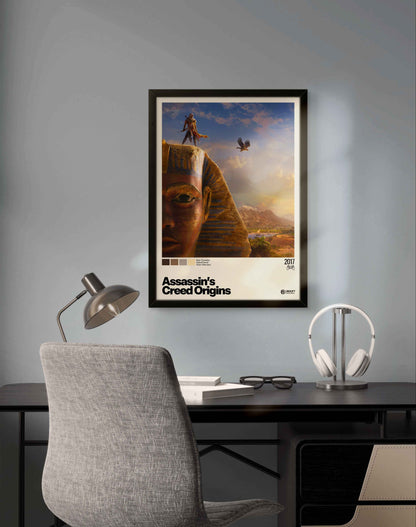 Quadro: Assassin's Creed Origins (2017) - Quadraê