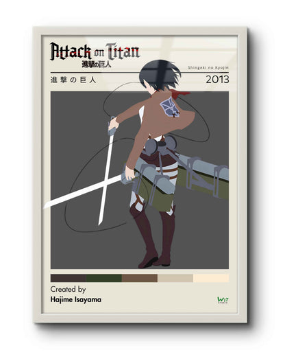 Quadro: Attack on Titan (2013) v2