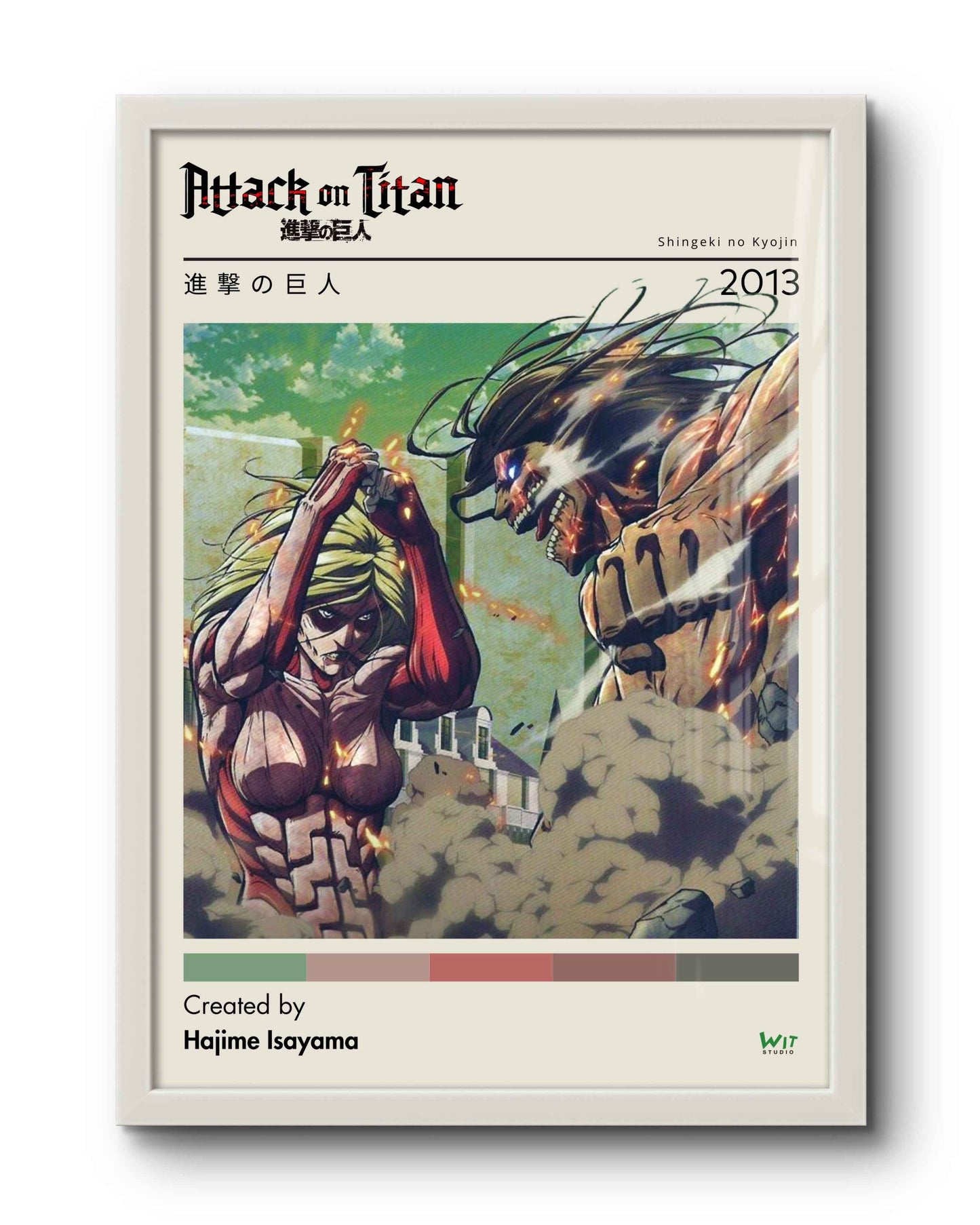 Quadro: Attack on Titan (2013) v4