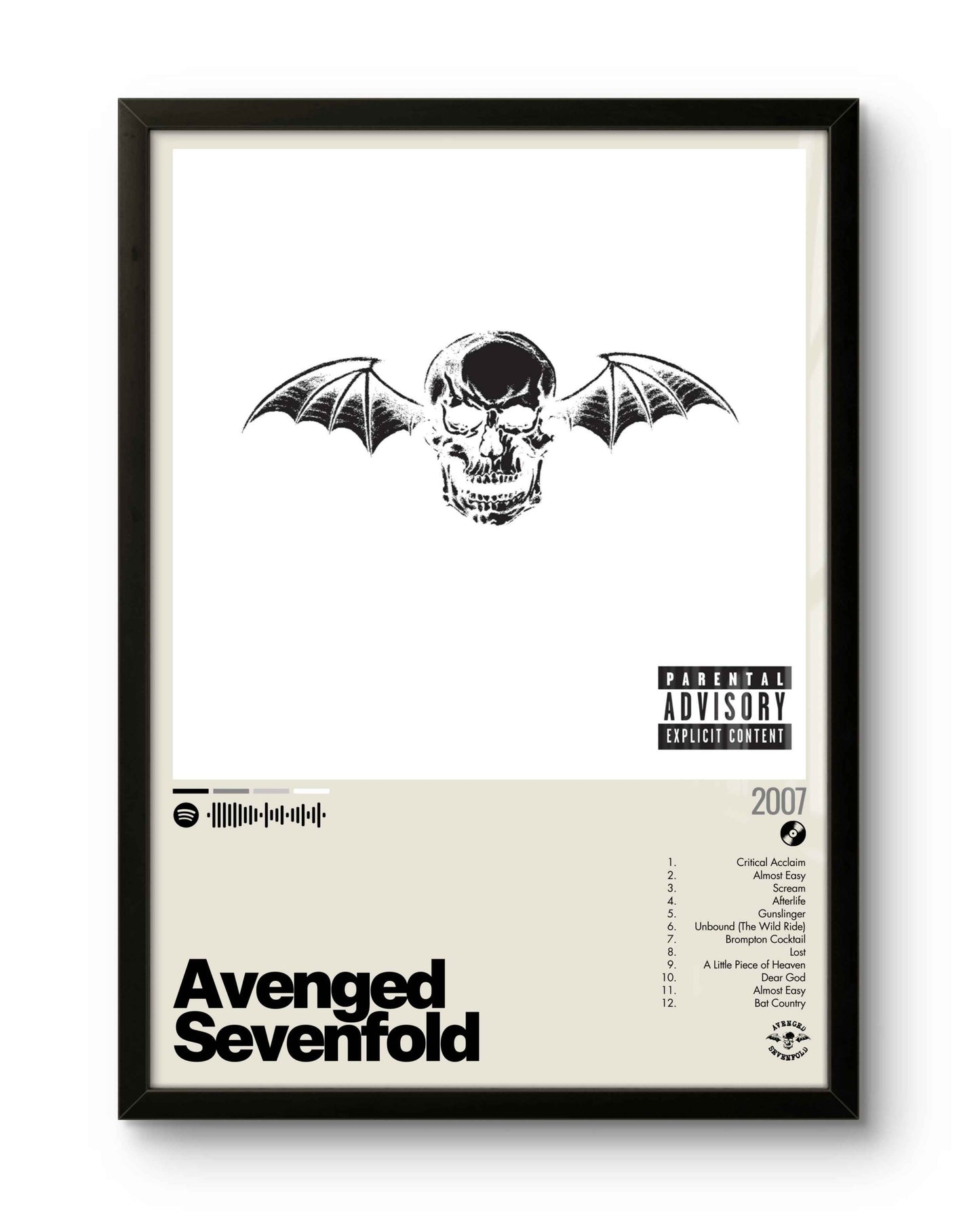 Quadro: Avenged Sevenfold (2007) by Avenged Sevenfold
