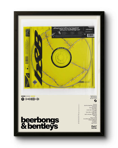 Quadro: beerbongs & bentleys (2018) by Post Malone