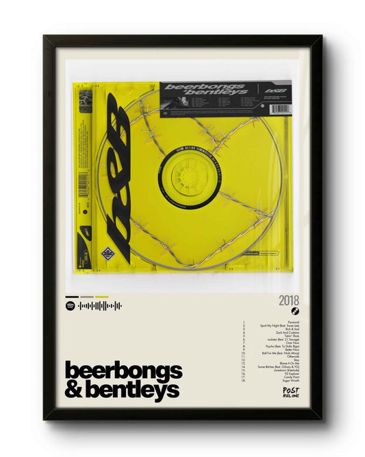 Quadro: beerbongs & bentleys (2018) by Post Malone