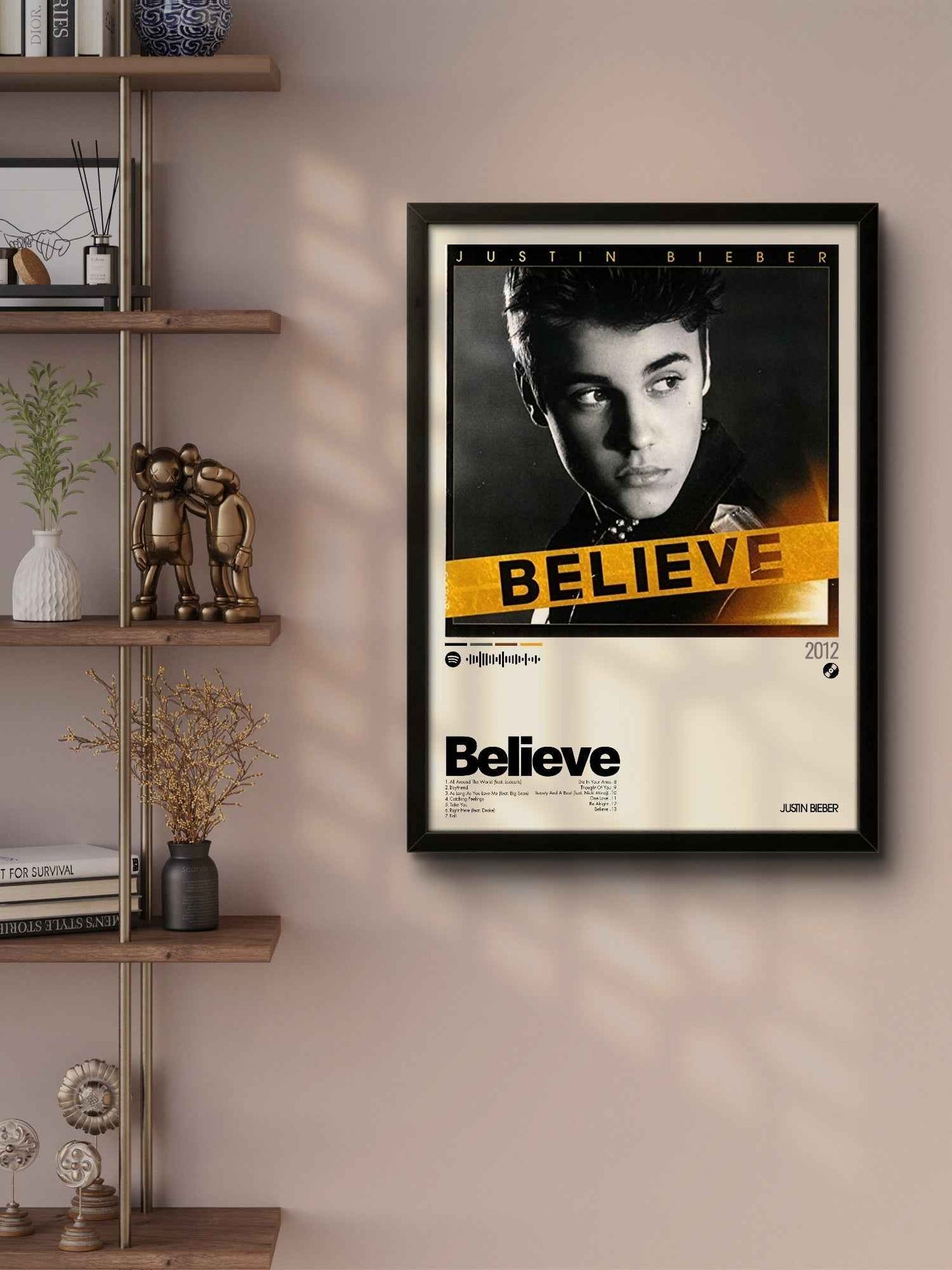 Quadro: Believe (2012) by Justin Bieber - Quadraê