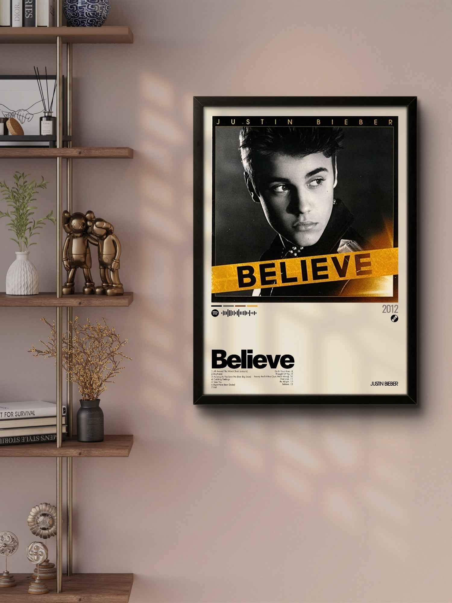 Quadro: Believe (2012) by Justin Bieber - Quadraê