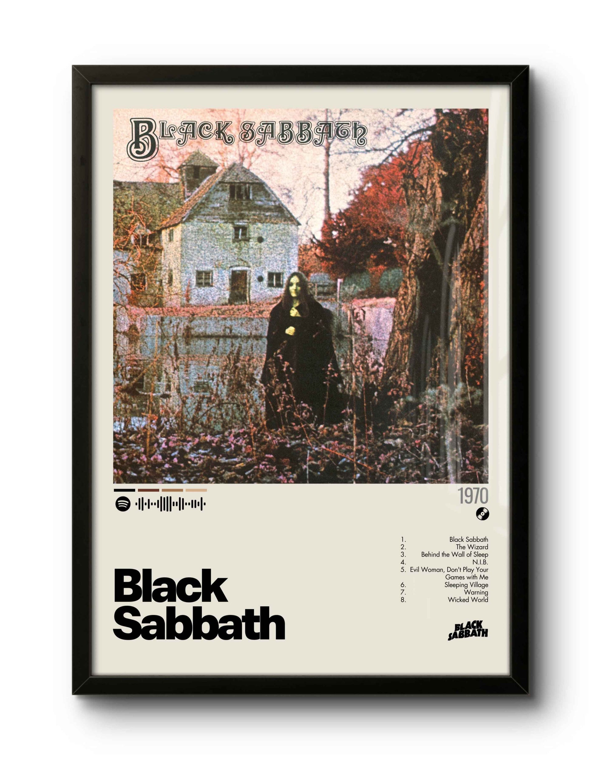 Quadro: Black Sabbath (1970) by Black Sabbath